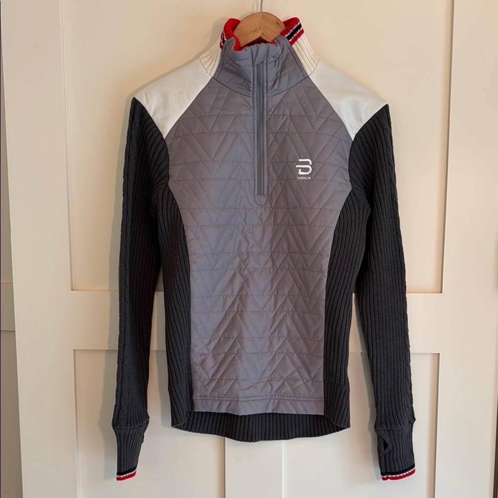 Daehlie Half-Zip Comfy Sweater